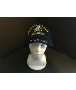 US NAVY DARK BLUE EMBROIDERED NAVY SEABEES STRAPBACK HAT CAP - $15.29