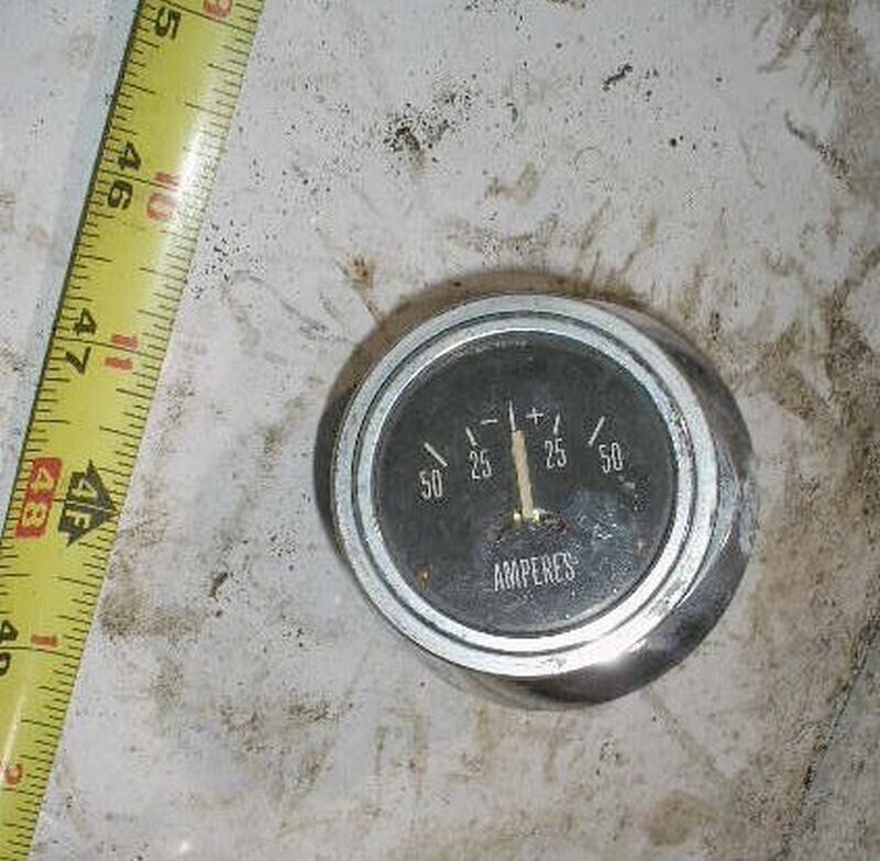 1969 Mark Twain 18&#39; W Mercruiser 140 HP Amp Gauge - $8.88