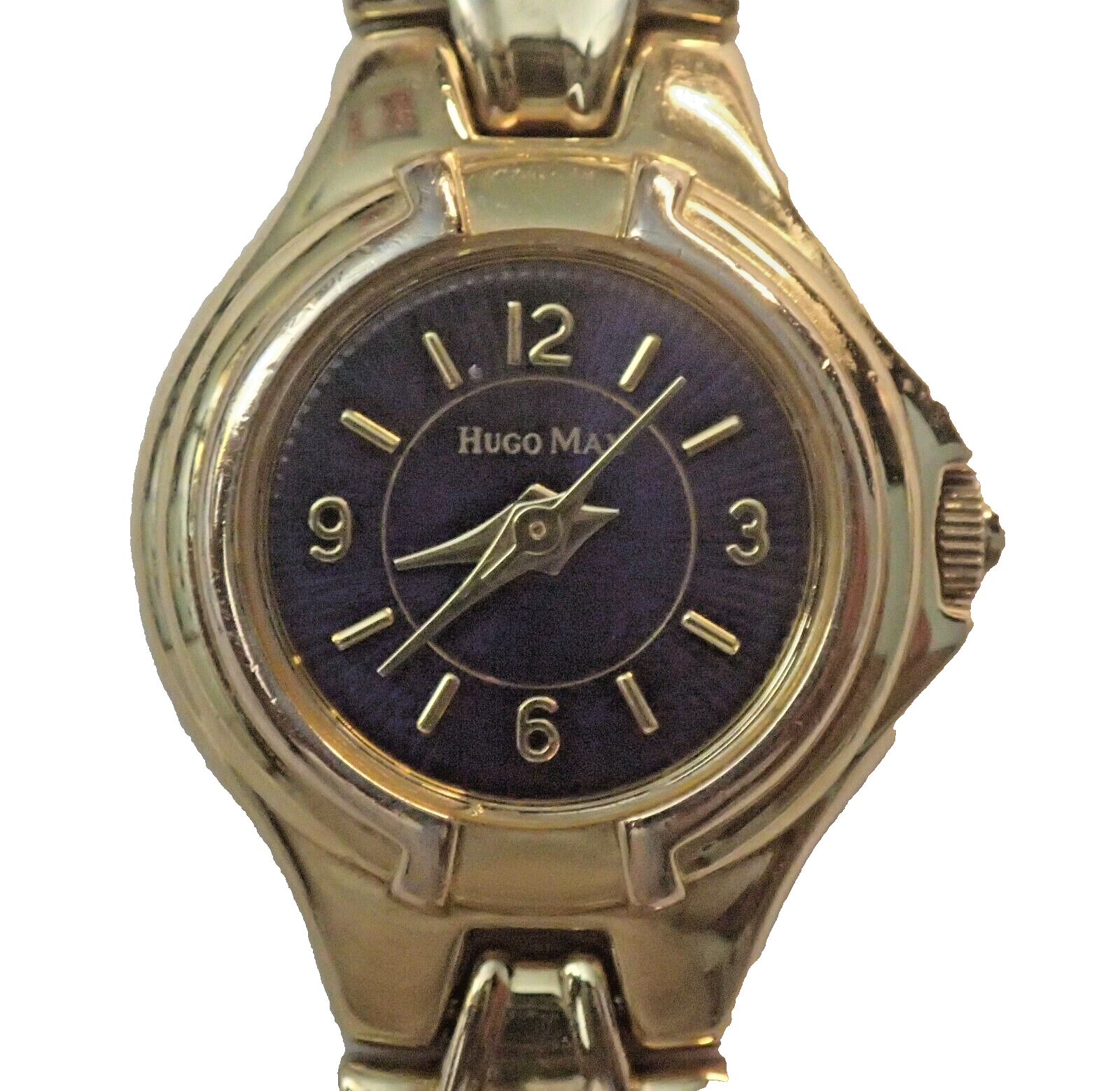 Authentic HUGO MAX 18KGP Quartz Petite Women&#39;s Wristwatch - $19.31