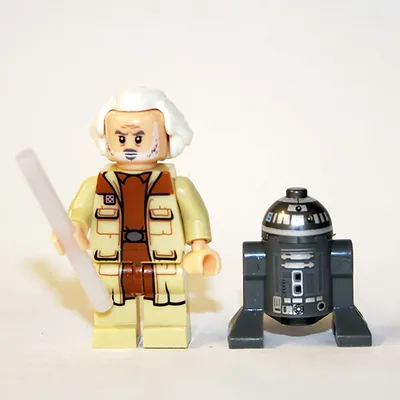 YY Minifigure Building Custom Jan Dodonna Ahsoka TV Star Wars With Grey R2 Droid - £5.14 GBP