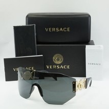 VERSACE VE2258 100287 Dark Gray/Dark Gray 145-1-125 Sunglasses New Authe... - £146.39 GBP