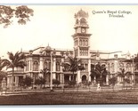 Queen&#39;s Royal College Trinidad BWI UNP Davidson &amp; Todd DB Postcard P18 - $8.86