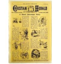 Christian Herald A Christmas Story 1894 Advertisement Victorian XL DWII11 - £31.38 GBP