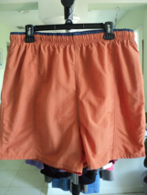 Mens Boca Classics Orange Blue Swim Shorts Size Large #7957 - £7.75 GBP