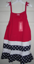 NWT Gymboree July 4th 2 Pc Spaghetti Strap Cotton Outfit 6-12 mos - £19.59 GBP