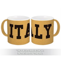 Italy : Gift Mug Flag College Script Calligraphy Country Italian Expat - £12.68 GBP