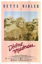 Divine Madness Original 1980 Vintage One Sheet Poster - £262.02 GBP