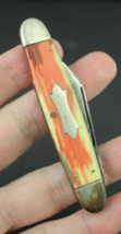 Vintage pocket knife KENT NY USA old ESTATE SALE interesting handle! - $460.75 MXN