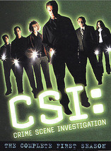 CSI: Crime Scene Investigation - The Complete First Season DVD, 2003, 6-Disc Set - £7.82 GBP
