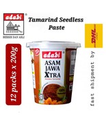 Tamarind  Paste Adabi Malaysia Product  12 packs x 200g fast shipment by... - £85.58 GBP