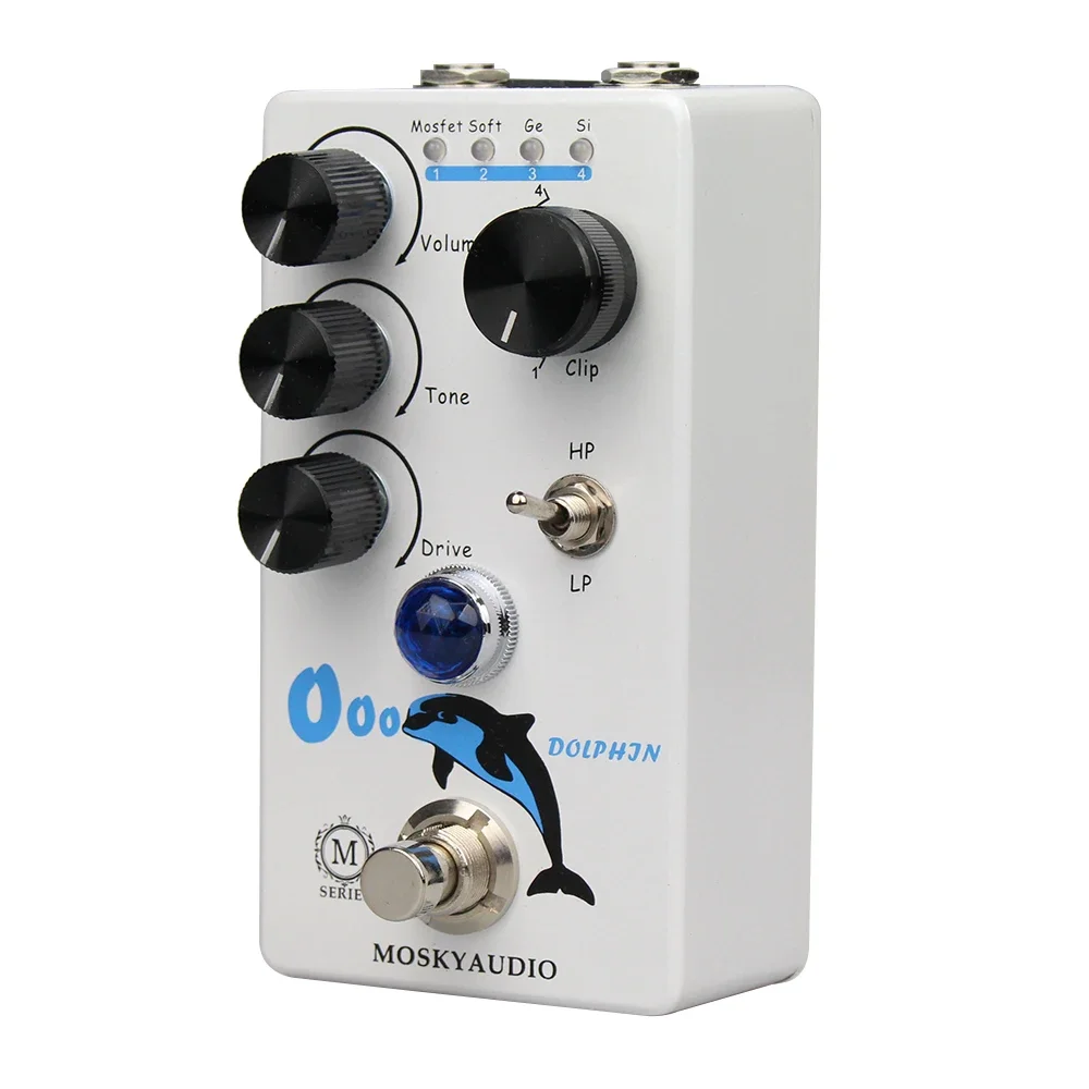 MOSKY DOLPHIN Guitar Pedal High Gain Distortion Overdrive Electric Guita... - $99.53 CAD