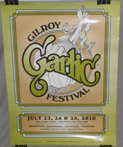 Gilroy California 2010 GARLIC FESTIVAL POSTER July 23/24/25 2010 - $29.69
