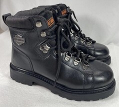 Harley Davidson Boys Boots Size 5.5 Black Leather D81610 Motorcycle Boots - €34,24 EUR Harley Davidson Boys Boots Size 5.5 Black Leather D81610 Motorcycle Boots - €34,24 EUR