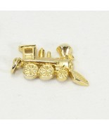 Train Engine Locomotive Charm Gold Tone Chicago North Western - €5,96 EUR