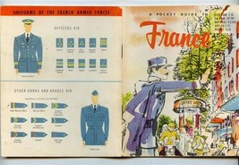 A Pocket Guide to France Department of Defense 1956 DOD PAM 2-10 - $13.86