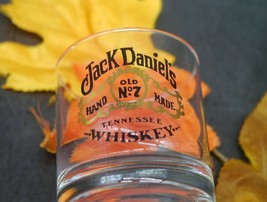 Jack Daniels Sour Mash Tennessee Whisky lo-ball, whisky glass. - $38.15