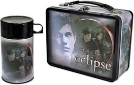 The Twilight Saga Eclipse Jacob&#39;s Reflections Metal Lunchbox with Thermos New - £18.98 GBP