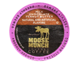 Moose Munch Coffee, Milk Chocolate Peanut Butter, 35 Single Serve Cups - £18.87 GBP