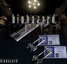 Biohazard Mansion Keys Complete Set Capcom Kuji Japan Game Resident Evil C 4set - £186.51 GBP