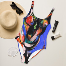 ONE-PIECE Swimsuit Dexameni Doride Vincente Feat P.R. D&#39;orlando&#39;s Art Handmade - £70.03 GBP