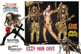 OZZY OSBOURNE VERY RARE 20x30 GOLD ON GOLD Man Cave by Jaye Metcalfe - $127.71