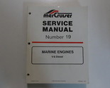 Mercruiser #19 Marino Motori V-8 V8 Diesel Servizio Riparazione Manuale ... - $19.98