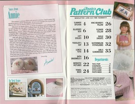 Annie&#39;s Pattern Club No 51 Jun-Jul 1988 with pullout patterns - $2.23