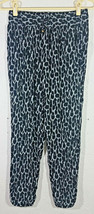 Ali and Kris Womens Pants Medium Animal Print Lounge Pockets Elastic Waist - £7.94 GBP