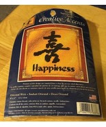 New Dimensions Creative Accents &quot;Oriental Wish&quot; Needlepoint Kit Happiness - $180.37 MXN