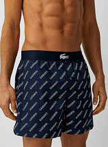 Lacoste Boxer Shorts Underwear All Over Print Navy White ( XXL ) - $69.27
