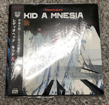Radiohead &quot;KID A MNESIA&quot; Red Vinyl 3LP w/OBI NEW Japan Import USA Seller - £134.49 GBP