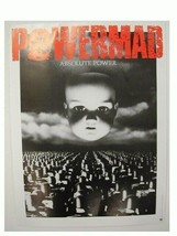 Powermad Poster absolute power Power Mad Promo - £21.23 GBP