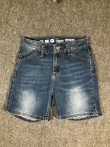 SONG Denim Shorts Girls Size 1/25 Casual Super High Rise Curvy Fit Summe... - $11.20