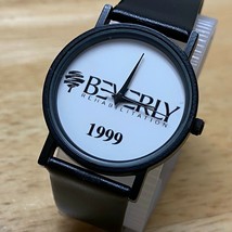 VTG Beverly Rehabilitation Men Lady Black White Analog Quartz Watch~New Battery - £13.28 GBP