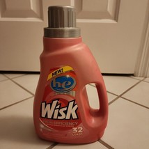 Wisk Deep Clean He Laundry Detergent 50 Oz Size 32 Loads Discontinued - £117.90 GBP