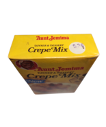 Vintage 1970s AuntJemima Crepe Recipe Mix Kitchen Baking Advertising Sea... - $49.50