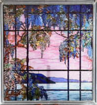 Metropolitan Museum Art MMA Stained Glass Window Suncatcher - £75.41 GBP