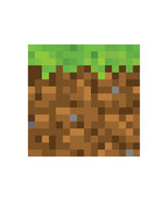 Mine Themed Grass Block Wall Decal - 12&quot; x 12&quot; - Peel and Stick - $5.94