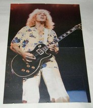 PETER FRAMPTON VINTAGE 1970&#39;S MAGAZINE POSTER - $34.21 CAD