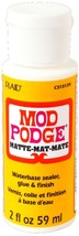Mod PodgE matte finish waterbase decoupage sealer glue &amp; finish 2 oz mod... - $394.37 MXN