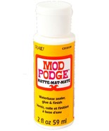 Mod PodgE matte finish waterbase decoupage sealer glue &amp; finish 2 oz mod... - $388.48 MXN