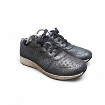 Dansko Christina Suede Metallic Black Sneakers - Women&#39;s Size US 11.5-12 / EU 42 - £46.21 GBP