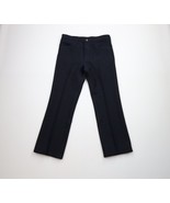 Vtg 90s Wrangler Mens 33x30 Knit Wide Leg Bootcut Western Chino Pants Na... - $82.12 CAD
