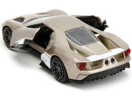 2017 Ford GT Gold Metallic with White Accents &quot;Pink Slips&quot; Series 1/32 Diecast M - £19.44 GBP