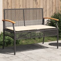  Garden Bench Black and brown - $2,561.67 MXN