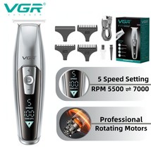 VGR V-970 Professional Hair Trimmer for Men  Hair Clipper Electric Hair Cutting  - £24.88 GBP