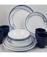 ♻️ Corelle Vive Flo 16-Pc Dinnerware Set, 4 Places Setting - $3,342.01 MXN