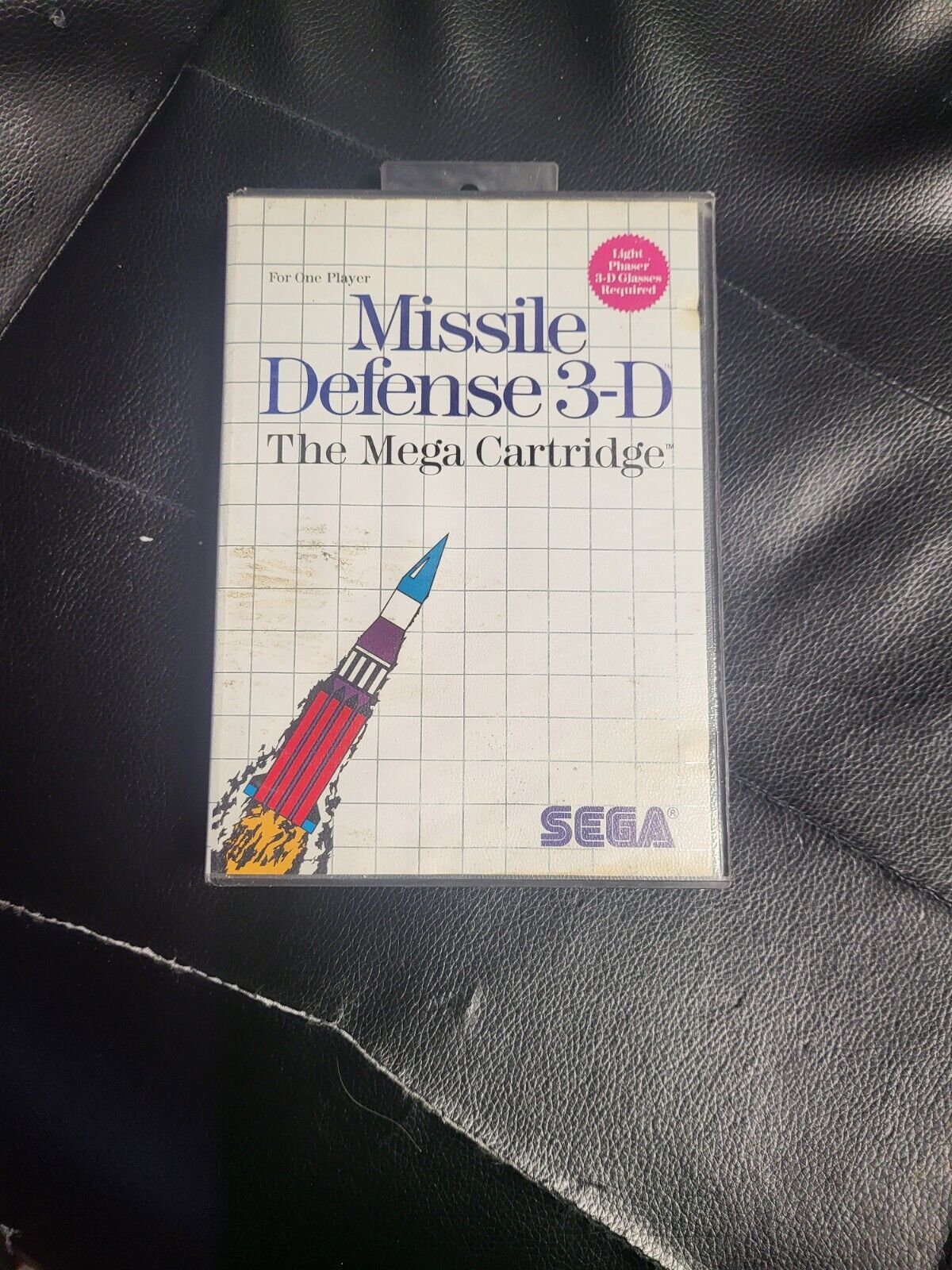 CIB Missile Defense 3-D (Sega Master System, 1987) Complete / NICE CART - $7.91