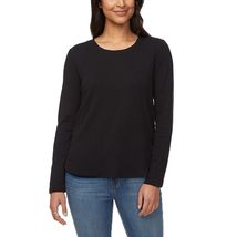 KIRKLAND Signature Women&#39;s Long Sleeve Slub Tee Shirt (US, Alpha, Medium... - £13.11 GBP+