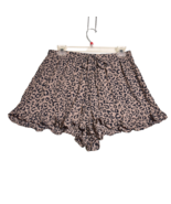 American Eagle Women&#39;s Lounge Animal Print Shorts Size Medium - £13.55 GBP